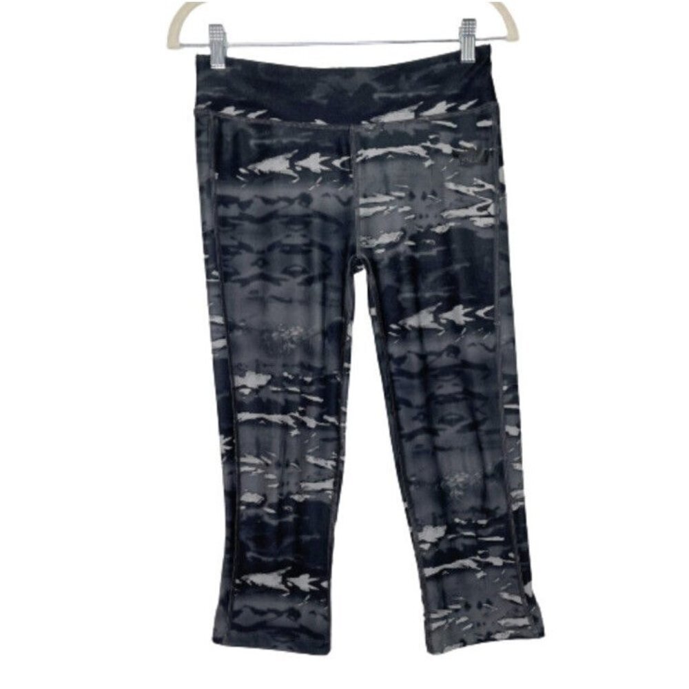 North Face Crop Leggings Women’s Size Small Black Gray